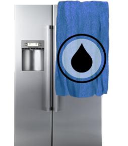 Течет, капает вода, потек : холодильник V-ZUG