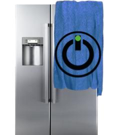 Вздулась стенка холодильника - утечка фреона : холодильник V-ZUG